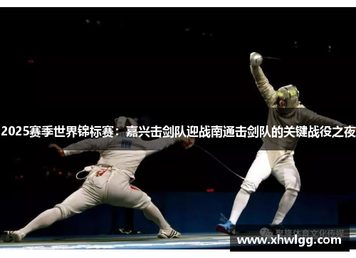 2025赛季世界锦标赛：嘉兴击剑队迎战南通击剑队的关键战役之夜